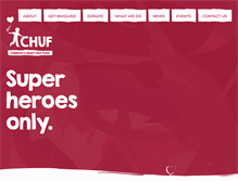 Tablet Screenshot of chuf.org.uk